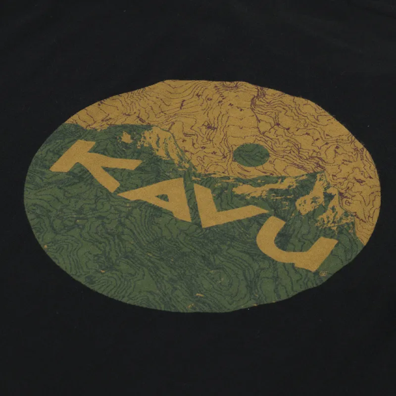 Kavu Range T Shirt Black-4