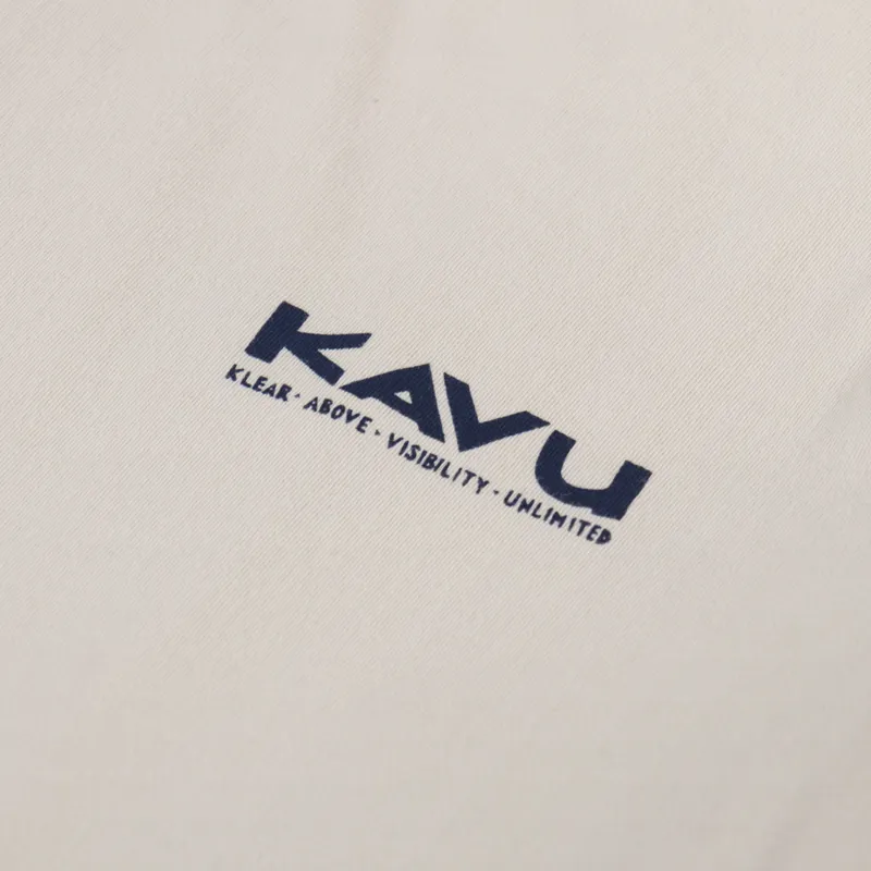 Kavu Waves T Shirt Moonbeam-5