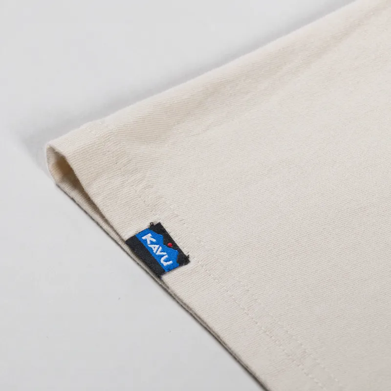 Kavu Waves T Shirt Moonbeam-6