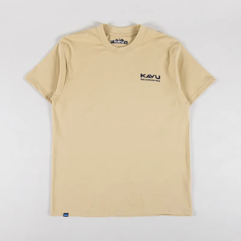 Kavu Let it Rip T Shirt Classic Beige-1