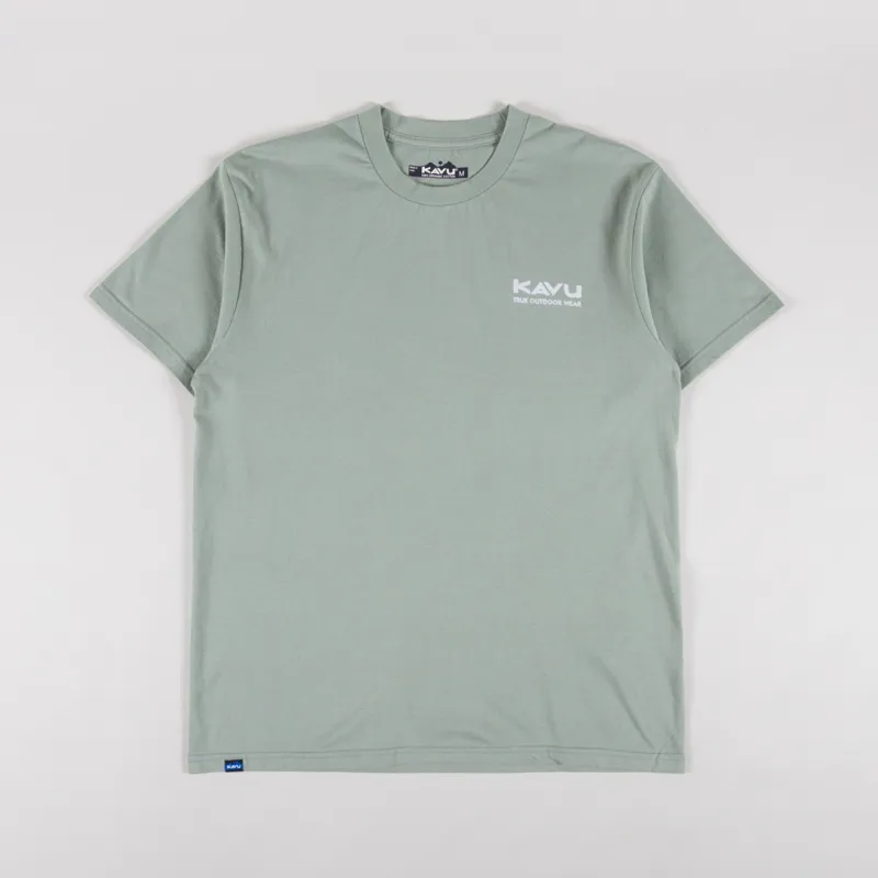 Kavu Let it Rip T Shirt Mystic Lake-1