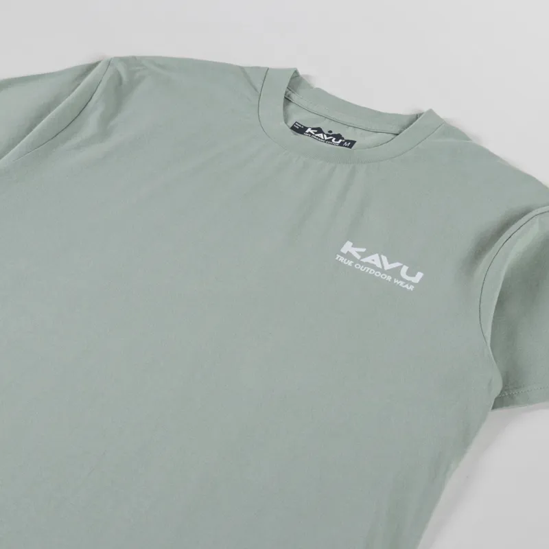 Kavu Let it Rip T Shirt Mystic Lake-3