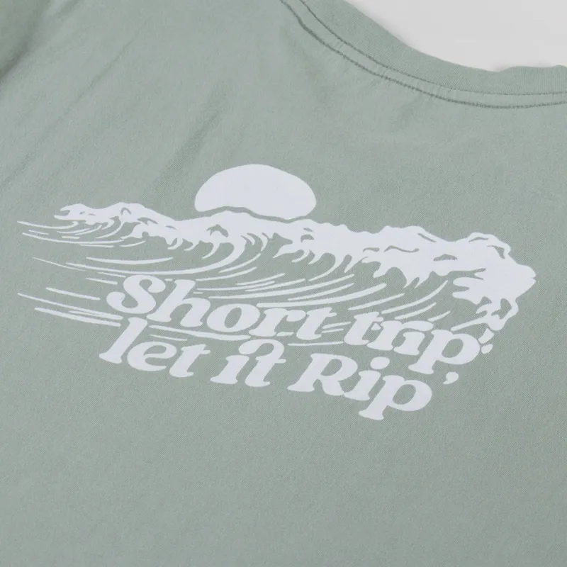 Kavu Let it Rip T Shirt Mystic Lake-4