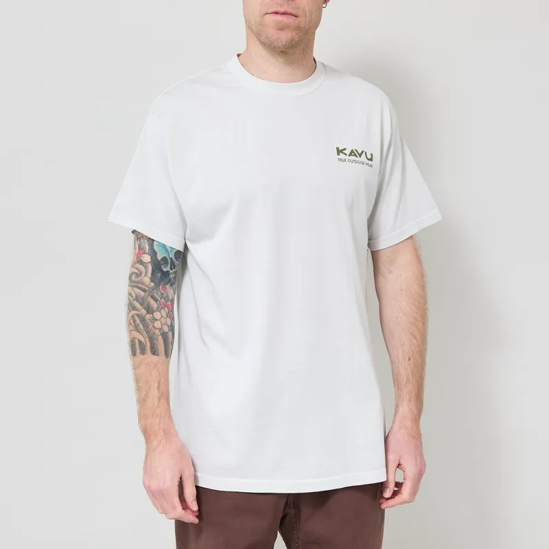 Kavu Speckled Trout T Shirt Lunar Rock-2