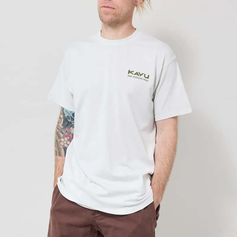 Kavu Speckled Trout T Shirt Lunar Rock-1