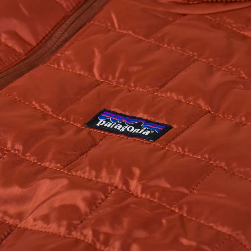 Patagonia Nano Puff Jacket Burnished Red-7