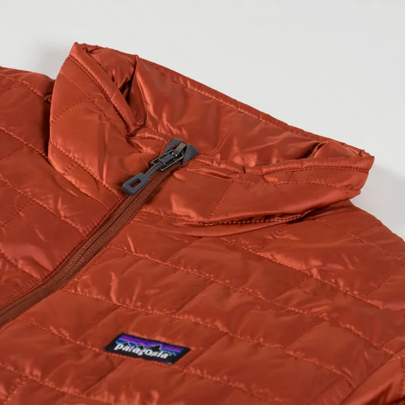 Patagonia Nano Puff Jacket Burnished Red-6