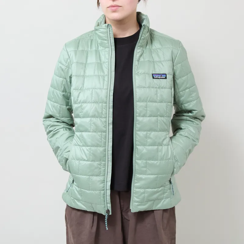 Patagonia Womens Nano Puff Jacket Ellwood Green-1