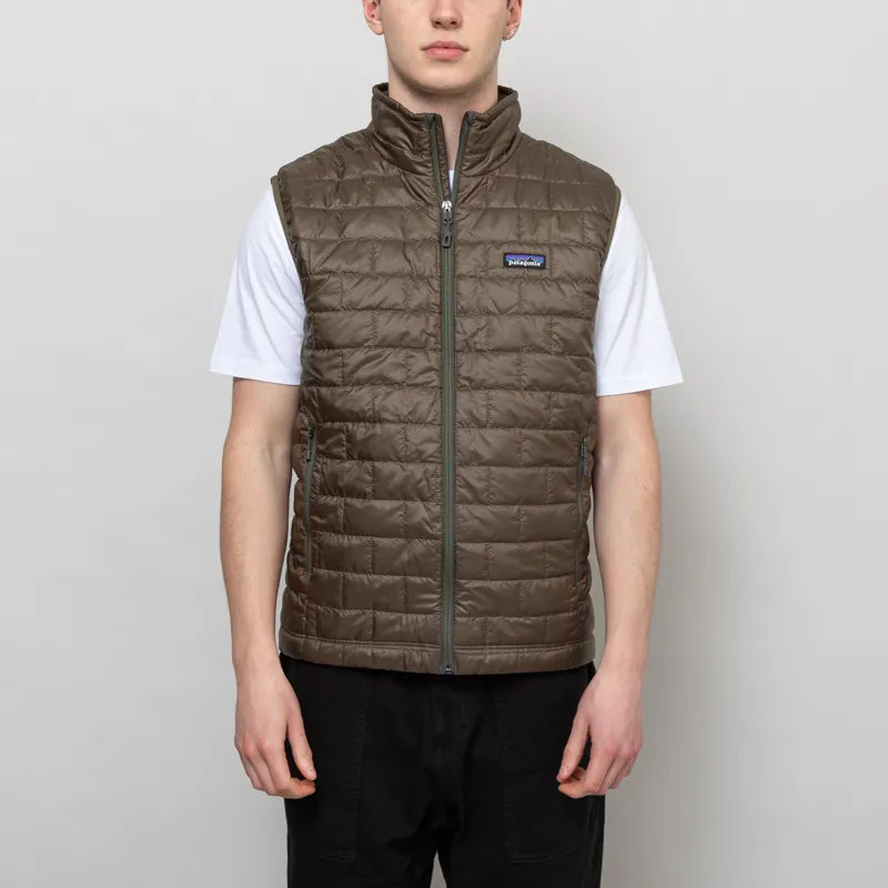 Patagonia Nano Puff Vest Basin Green Tent Green