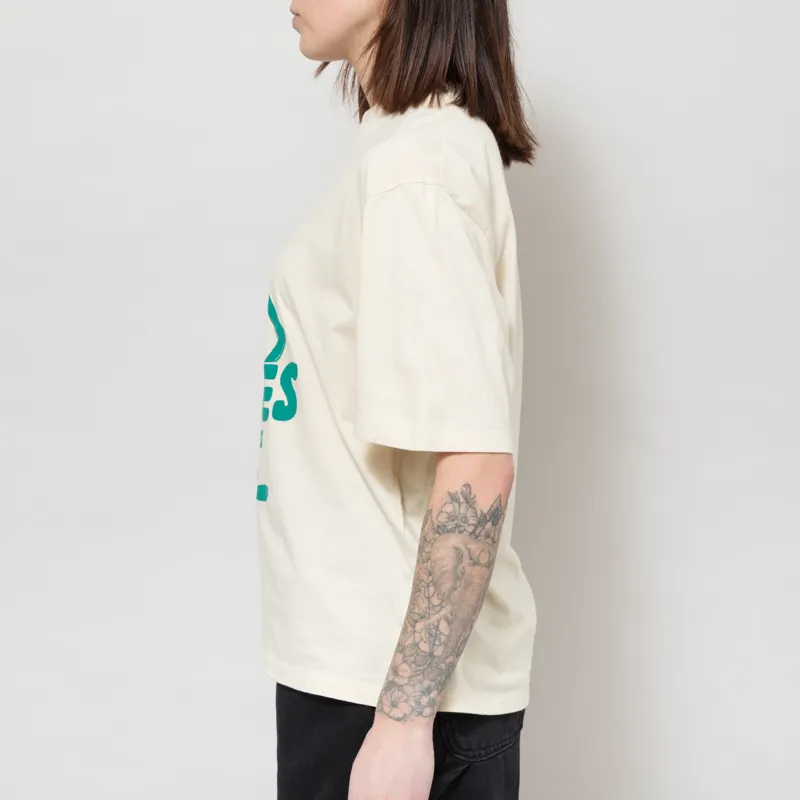 Bobo Choses Womens Mr Pickles T Shirt Off White-2