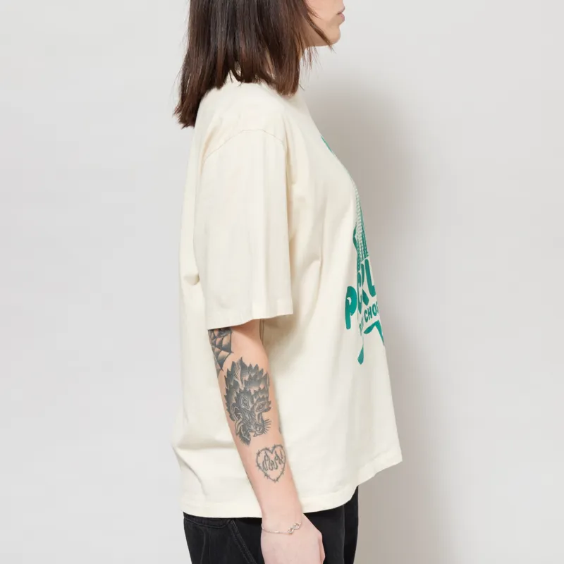 Bobo Choses Womens Mr Pickles T Shirt Off White-4