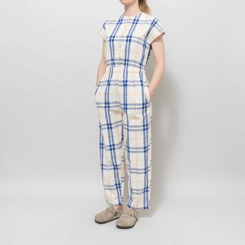Bobo Choses Womens Fun Tartan Relaxed Jumpsuit Multi-2