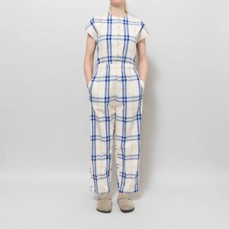 Bobo Choses Womens Fun Tartan Relaxed Jumpsuit Multi-1