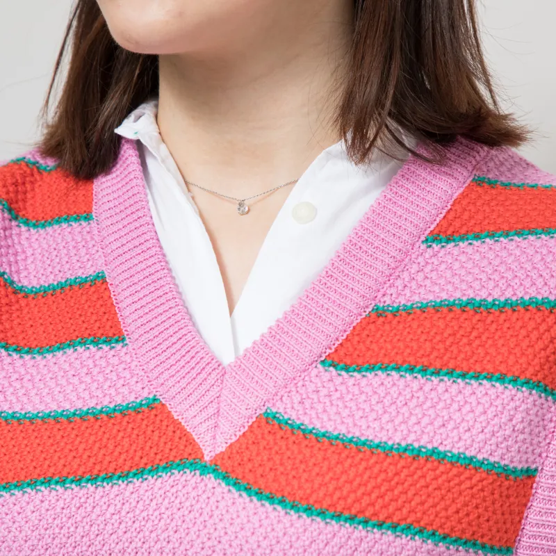 Bobo Choses Womens Striped V-Neck Vest Multi-6