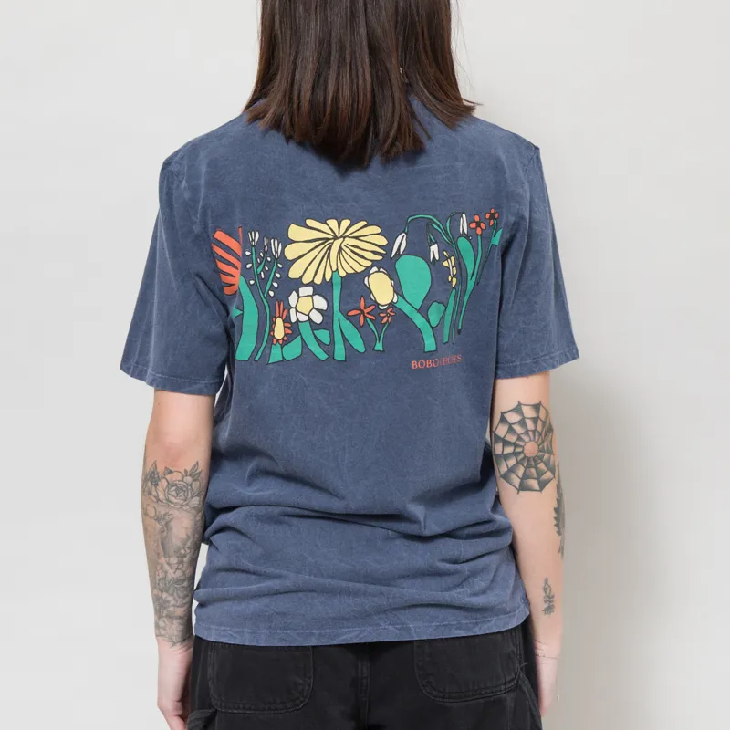 Bobo Choses Womens Colour Herbalist T Shirt Navy
