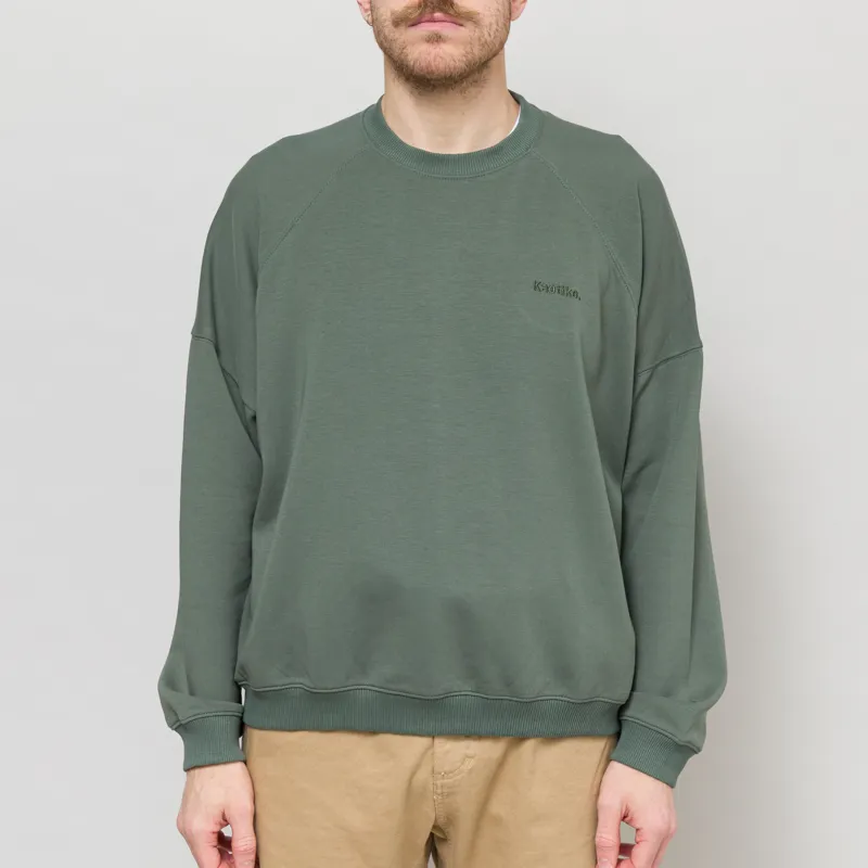 Kaotiko Dante Interlock Sweatshirt Olive