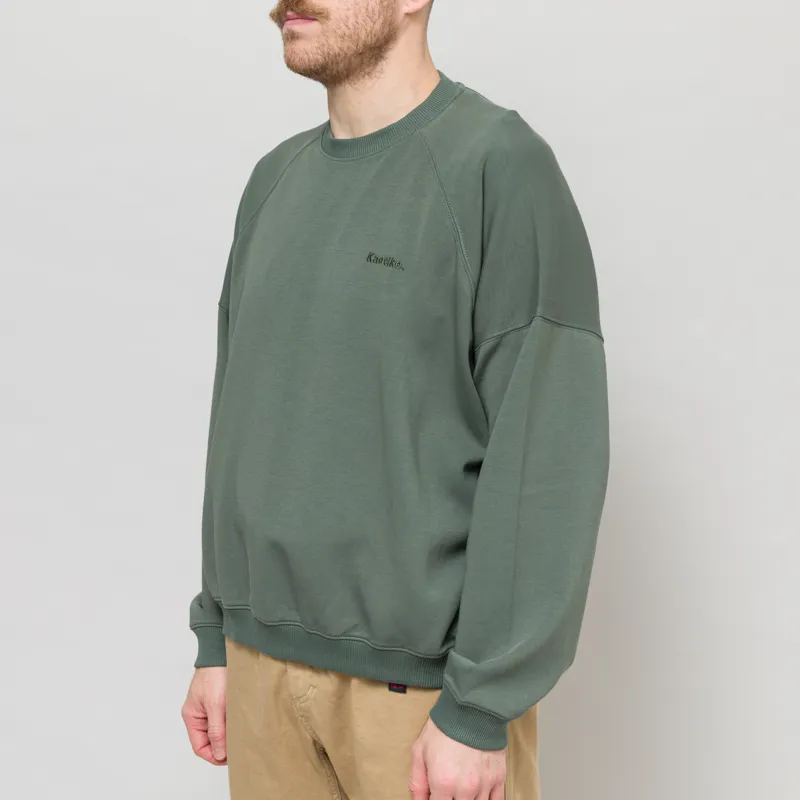 Kaotiko Dante Interlock Sweatshirt Olive-1