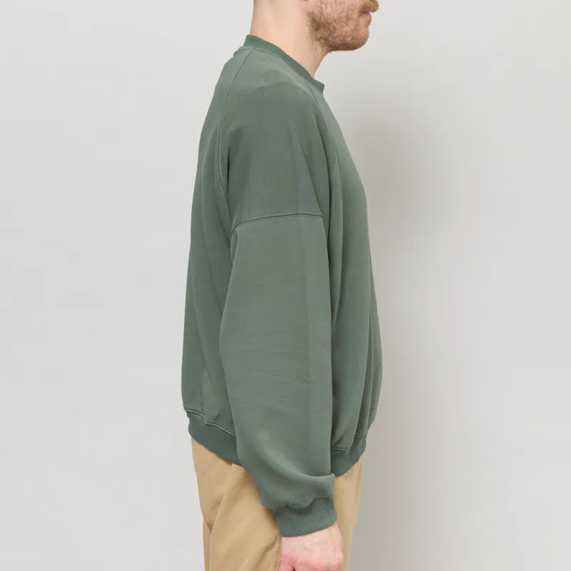 Kaotiko Dante Interlock Sweatshirt Olive-4