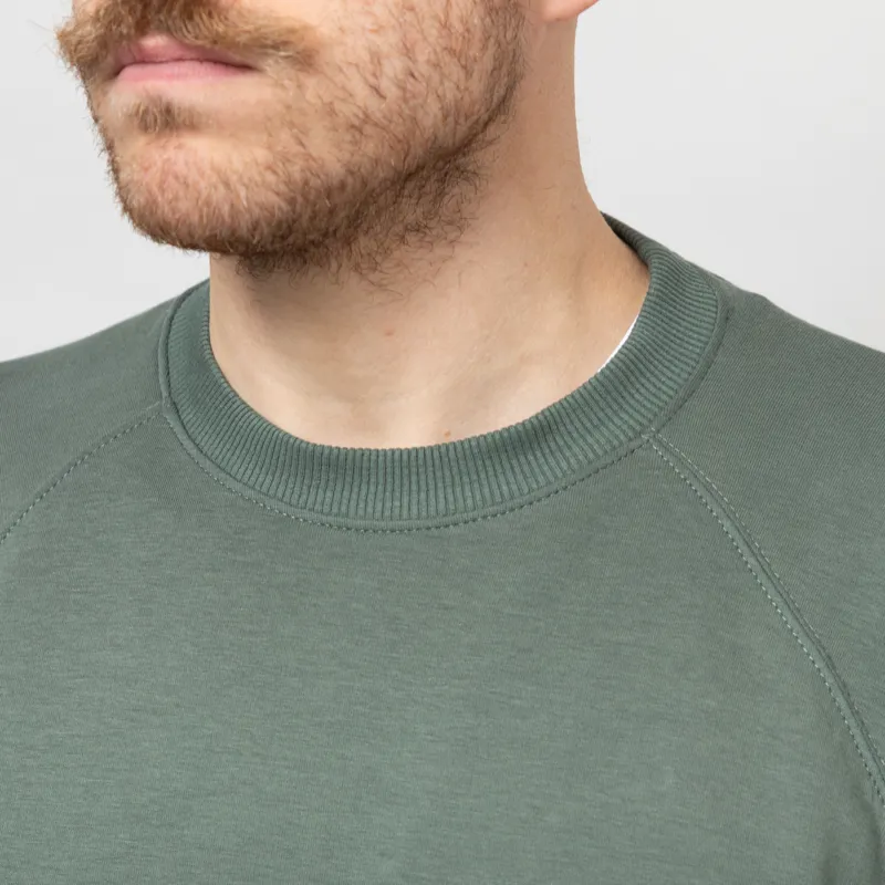 Kaotiko Dante Interlock Sweatshirt Olive-5