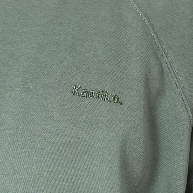 Kaotiko Dante Interlock Sweatshirt Olive-6