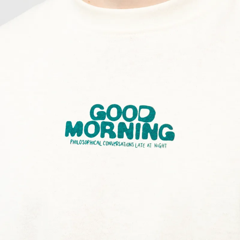 Kaotiko Good Morning T Shirt Ivory-8