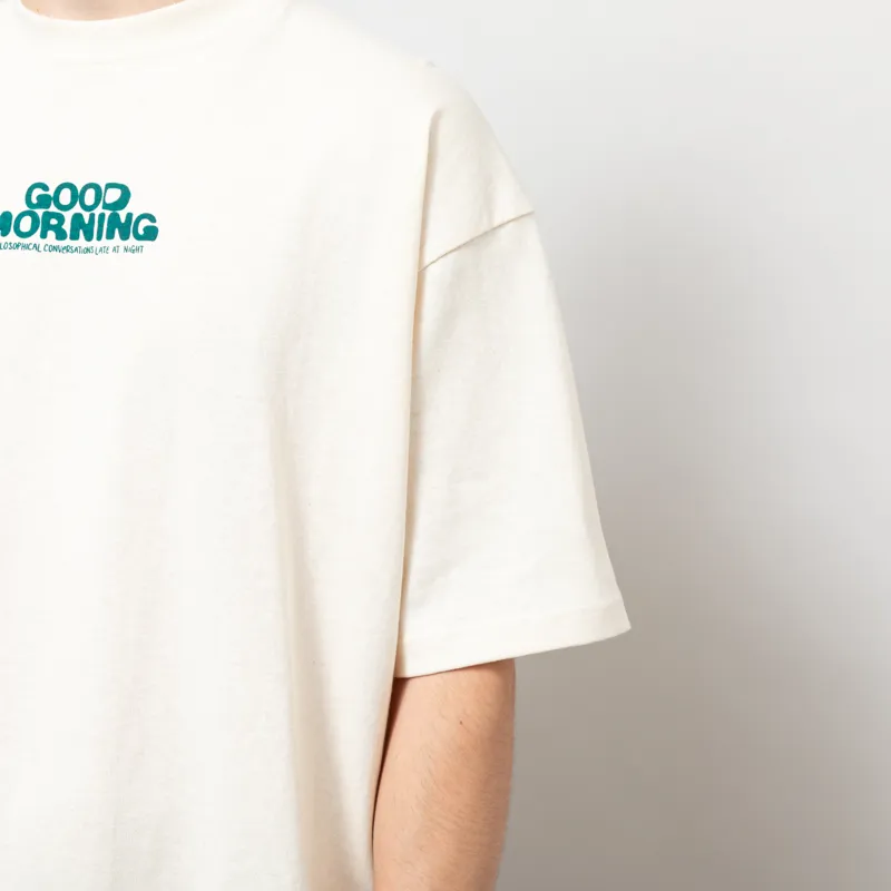 Kaotiko Good Morning T Shirt Ivory-7