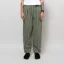 Indi And Cold Womens Baggy Elastic Pants Khaki