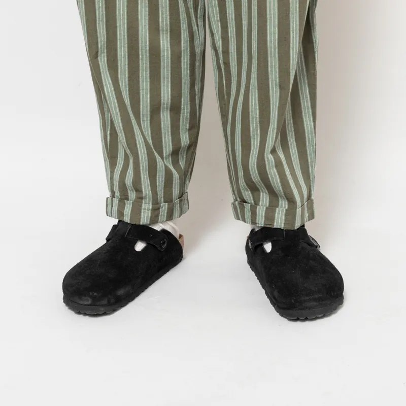 Indi And Cold Womens Baggy Elastic Pants Khaki-6