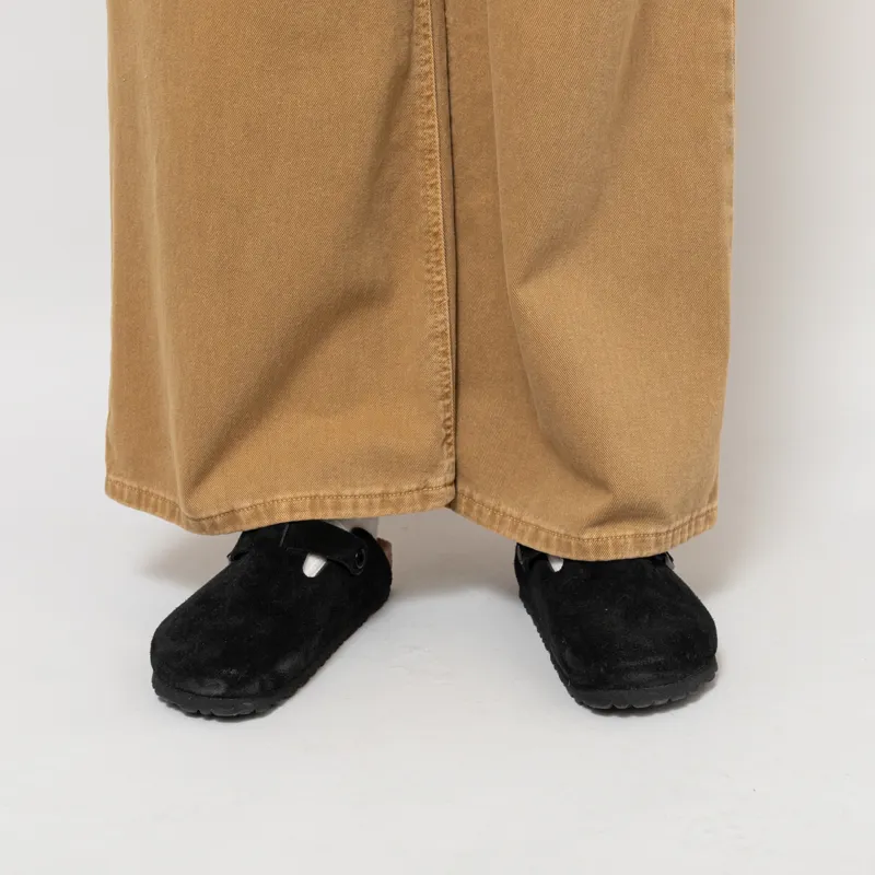 Indi And Cold Womens Wide-Leg Pants Olive-5