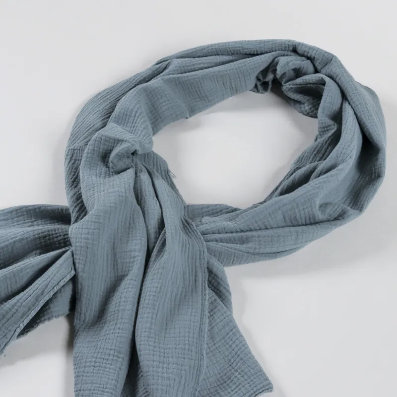 Indi And Cold Womens Double-Gauze Scarf Mint-1