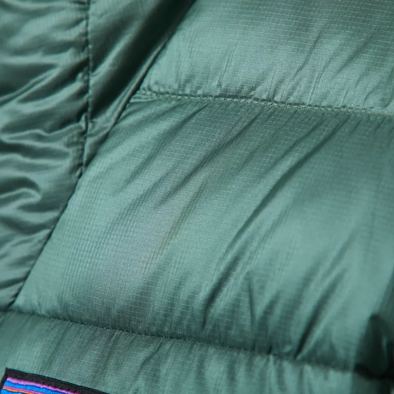 Patagonia Fitz Roy Down Jacket Canopy Green-5