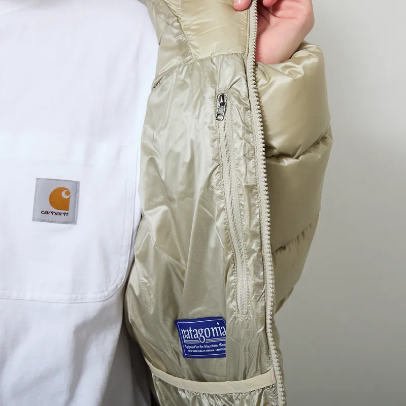 Patagonia Fitz Roy Down Jacket Weathered Stone-9