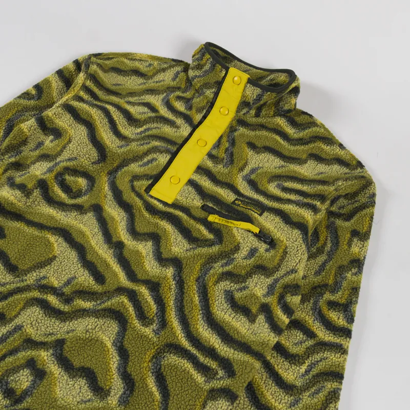Columbia Helvetia II Half Snap Fleece Mossy Green Topoglitch-2