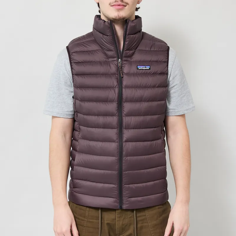 Patagonia Down Sweater Vest Den Brown