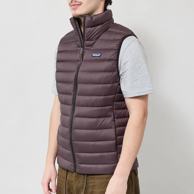 Patagonia Down Sweater Vest Den Brown-1