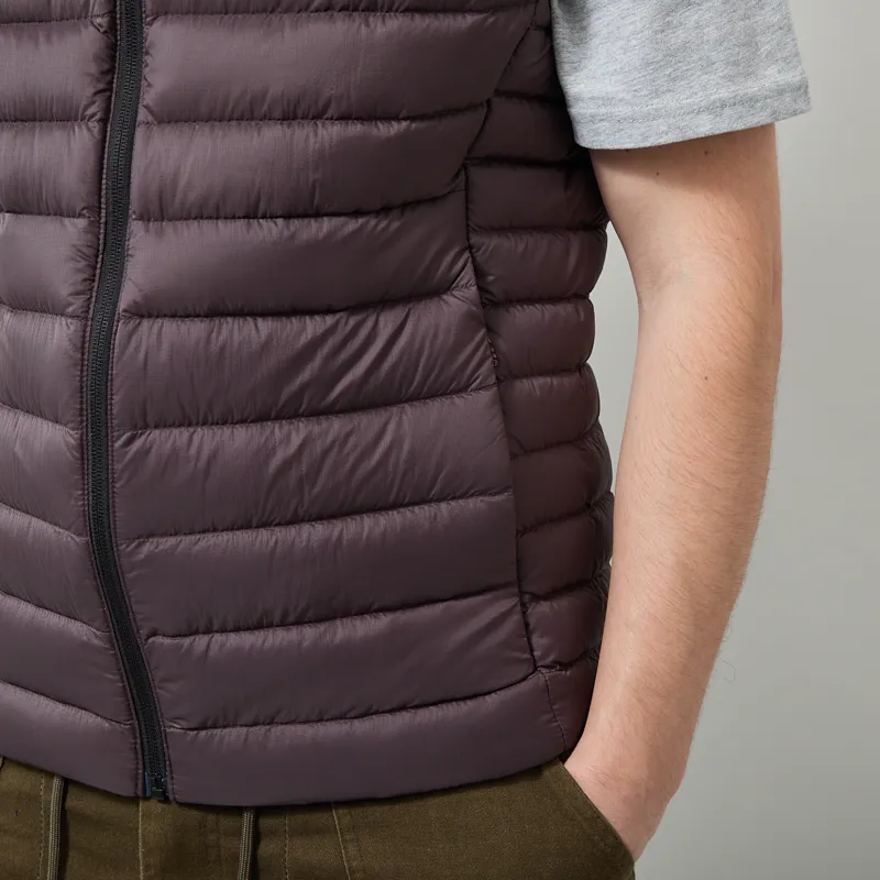 Patagonia Down Sweater Vest Den Brown-6