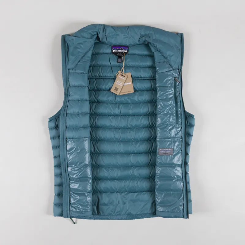 Patagonia Down Sweater Vest Wetland Blue-1