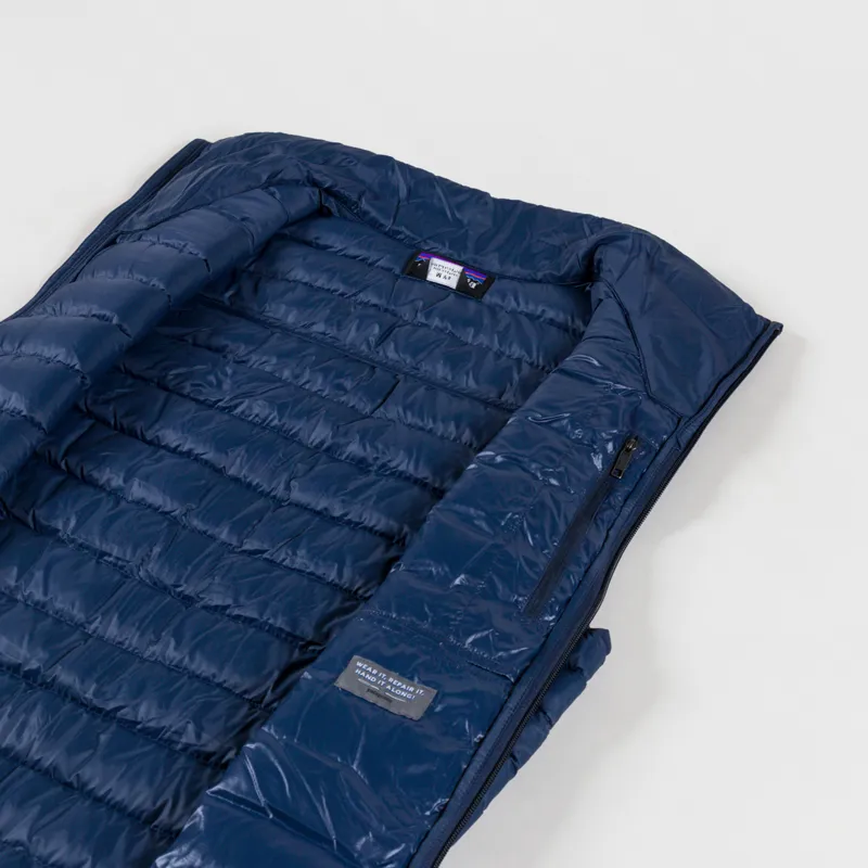 Patagonia Down Sweater Vest New Navy-4