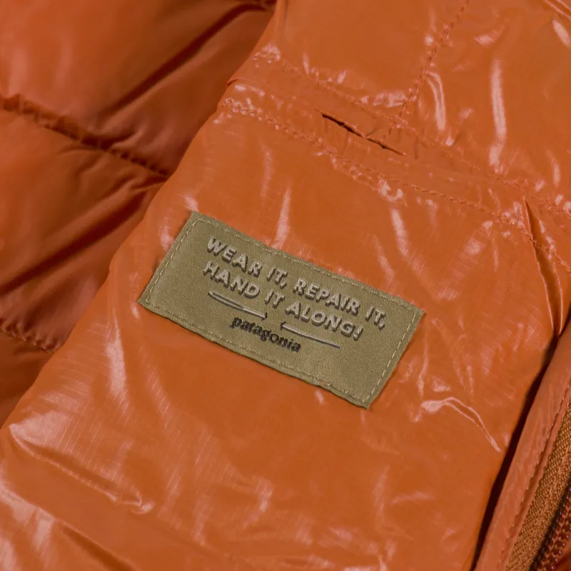 Patagonia Down Sweater Vest Redtail Rust-9