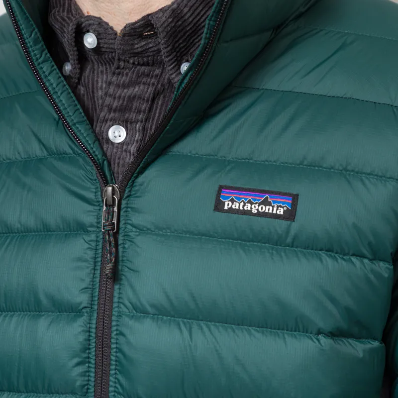 Patagonia Down Sweater Cascade Green Black-5
