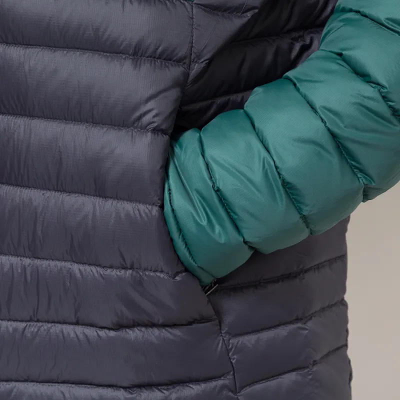 Patagonia Down Sweater Cascade Green Black-6