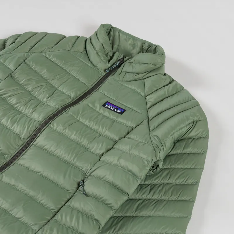 Patagonia Womens Down Sweater Terrain Green-3