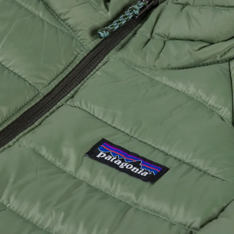Patagonia Womens Down Sweater Terrain Green-6
