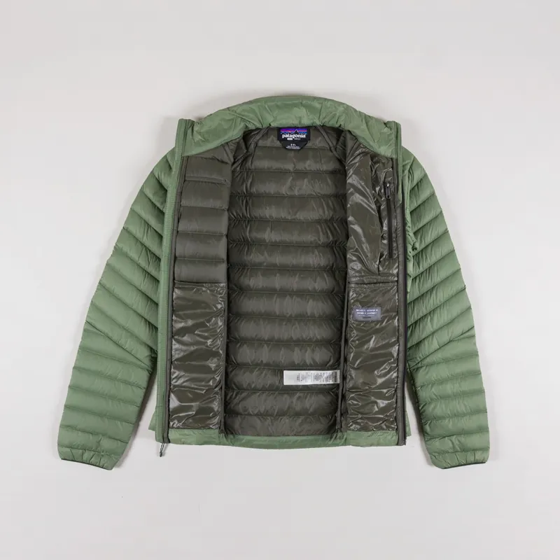 Patagonia Womens Down Sweater Terrain Green-1