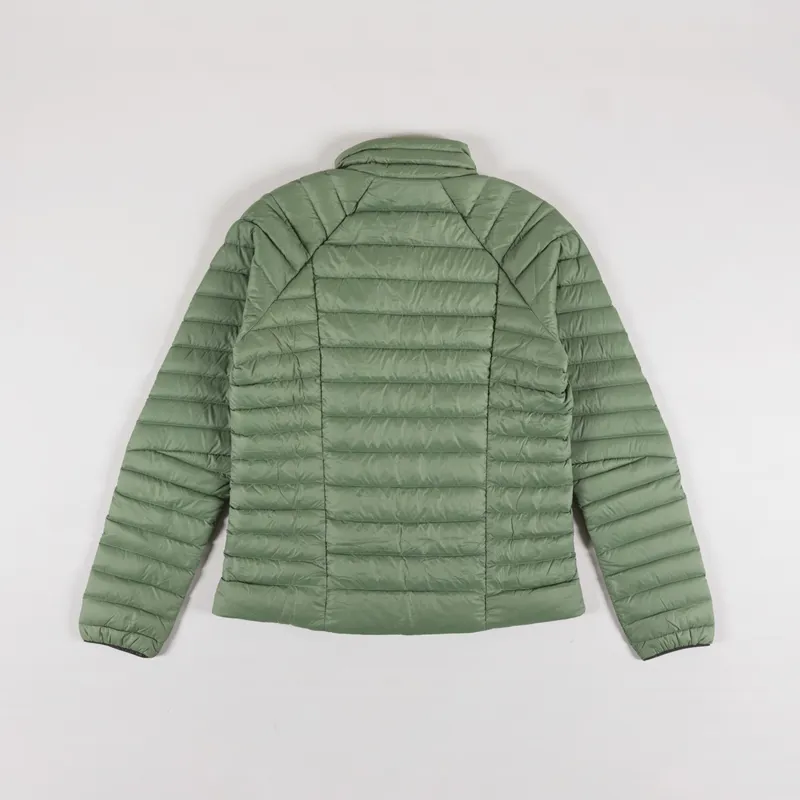 Patagonia Womens Down Sweater Terrain Green-2