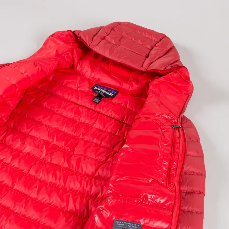 Patagonia Down Sweater Hoody Amanita Red-4