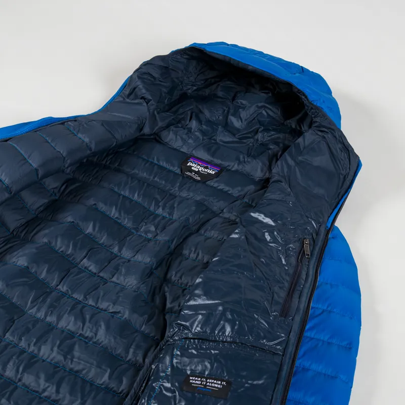 Patagonia Down Sweater Hoody Endless Blue-4