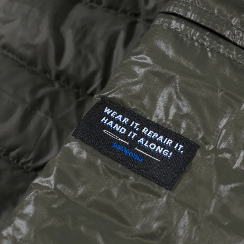 Patagonia Down Sweater Hoody Pine Needle Green-9