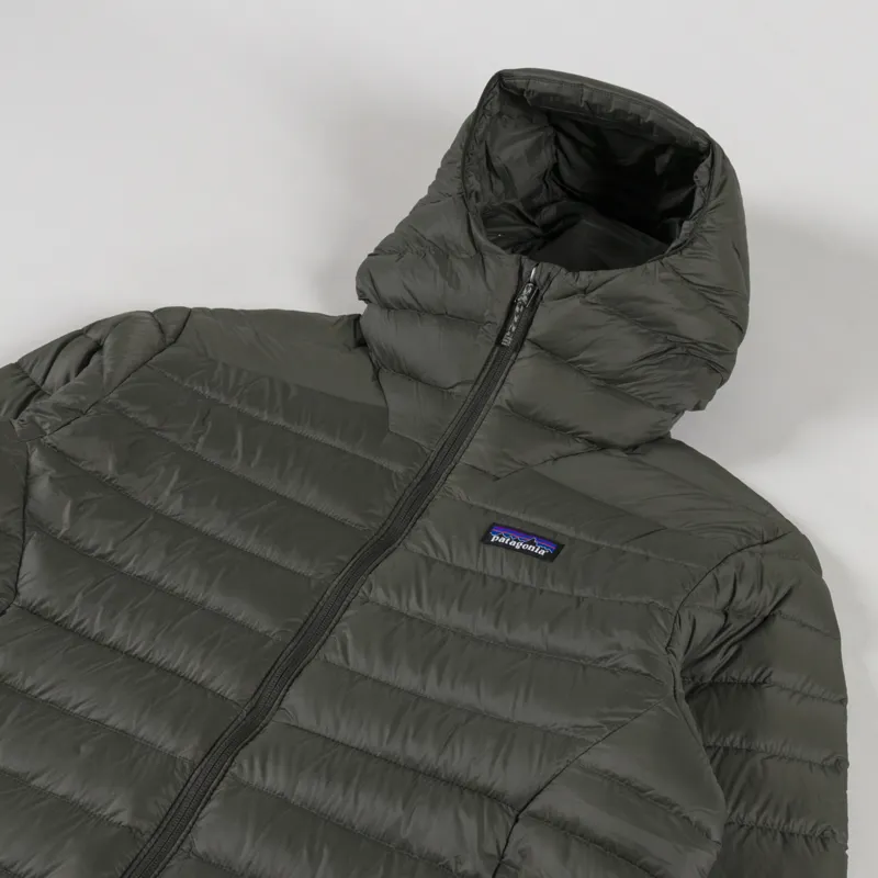 Patagonia Down Sweater Hoody Pine Needle Green-3