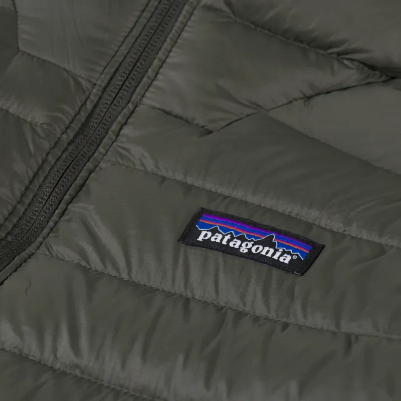 Patagonia Down Sweater Hoody Pine Needle Green-6